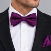 Men's Paisley Suspenders and Bow Tie Set for Formal Wear