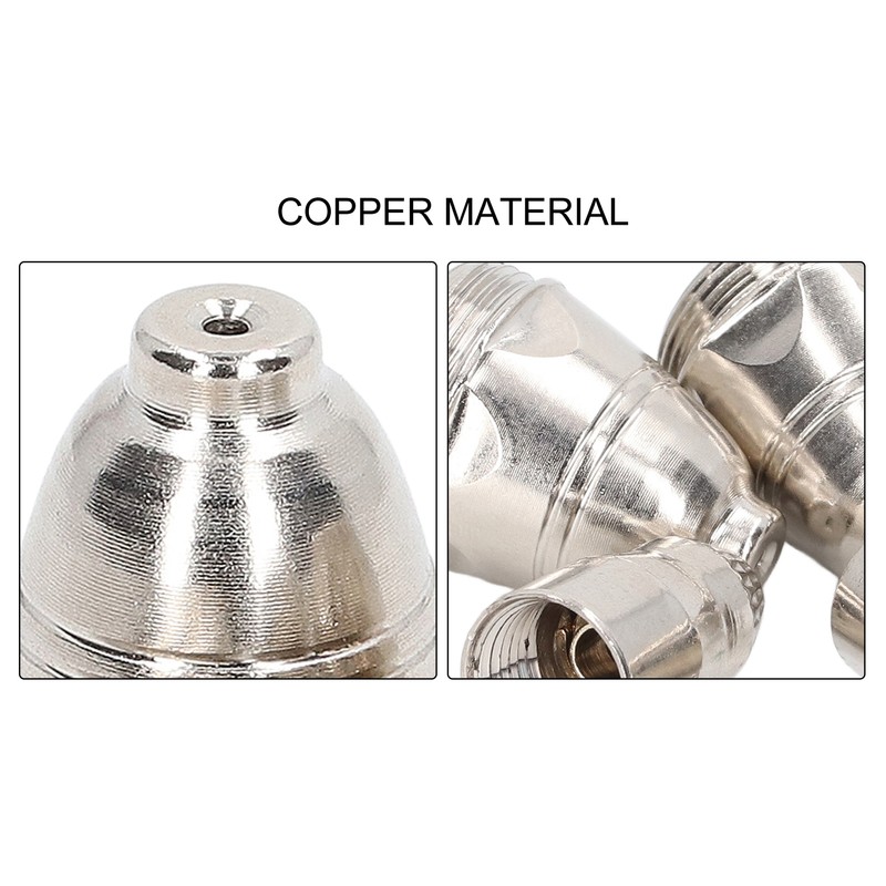 50PCS Plasma Cutting Torch Consumable Kit Copper Strong Penetration Plasma