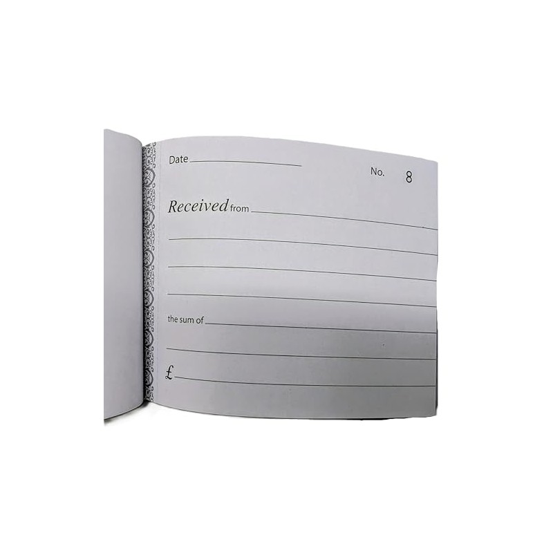 A6 Receipt Book NCR No Carbon Required - 1-80 Half