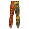 Rothco Two-Tone BDU Pants, Stinger Yellow Savage Orange Camo, X-Small