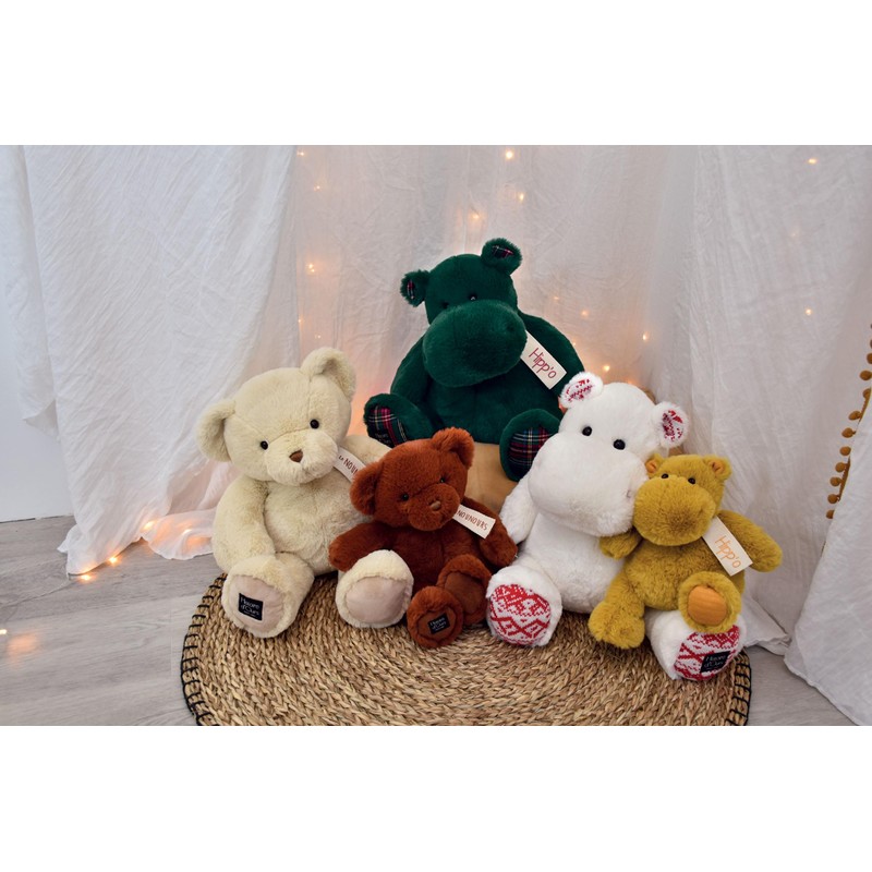 Histoire d'ours - Hippo - Hippo - Ochre - 25cm