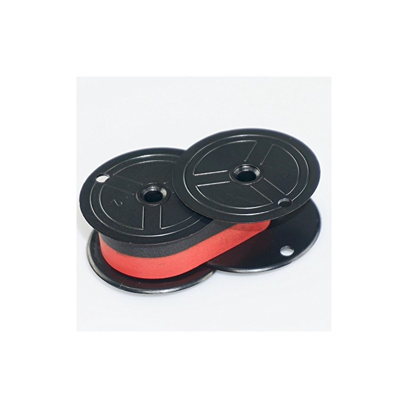 "Package of Three" Canon MP-18DII Calculator Ribbon, Black and Red,