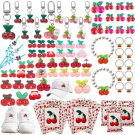 96PCS Cherry Birthday Party Favors for Kids 8-12,Toddler Party Favors Toys Gifts for Kids 4-8