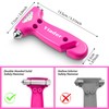 Yiader Window Breaker, 3-in-1 Emergency Escape Tool with Car Window