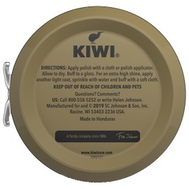 Kiwi Polish Paste Black, 2.5 Ounce (Pack of 1)