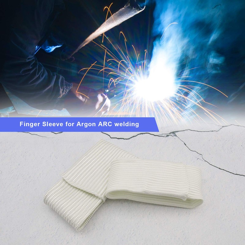 eMagTech L & XL Welding Glove Finger Heat Shield Glass