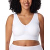 Schiesser Invisible Soft Women's Bustier with Removable Pads, White_170364