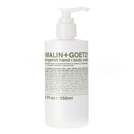 Malin + Goetz Jabón de Manos y Cuerpo de Bergamota - Jabón Corporal Purificante e Hidratante con Bergamota - Gel de Ducha Espumoso - 250 ml