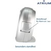 Atrium A240-19 Analogue Quartz Alarm Clock with Light and Snooze