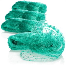 com-four® 4 x Protective Net for the Garden - Protective Cover for Beds, Shrubs, Fruit Trees - Very Fine Bird Protection Net - 2 x 5 m Each (Pack of 04 - Extra Fine Mesh)