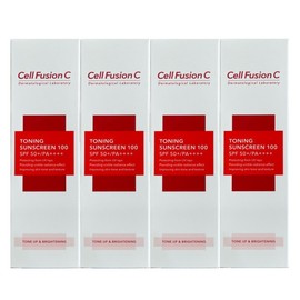 Cellfusionc Toning Sunscreen 100 50ml (SPF50+) 4 Pieces / Circle / 셀퓨전씨 토닝 썬스크린 100 50ml(SPF50+) 4개  써클