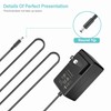 SLLEA 5ft UL 12V 2A-3A AC Adapter Charger for CASIO