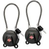 Forge TSA Approved Luggage Locks Ultra-Secure Dimple TSA006 Key Travel