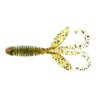 Yum Lures YWHG302 Wooly Hawgtail Fishing Bait, Watermelon/Red, 4.5"