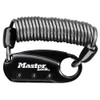 Master Lock Luggage Lock, Black, 6 mm