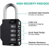 NoBrand Combination Lock Resettable 4 Digit Padlock with Combination, Waterproof
