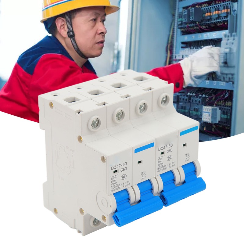 2P Interlock Circuit Breaker 4500A Breaking Capacity Dual Power Interlock