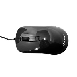 Vorago MO-102 Mouse Alámbrico Negro, DPIs Configurables 1,000 / 1,600 USB