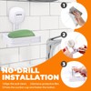 Modixun 2 Pack Suction Cup Soap Dish for Shower, Double