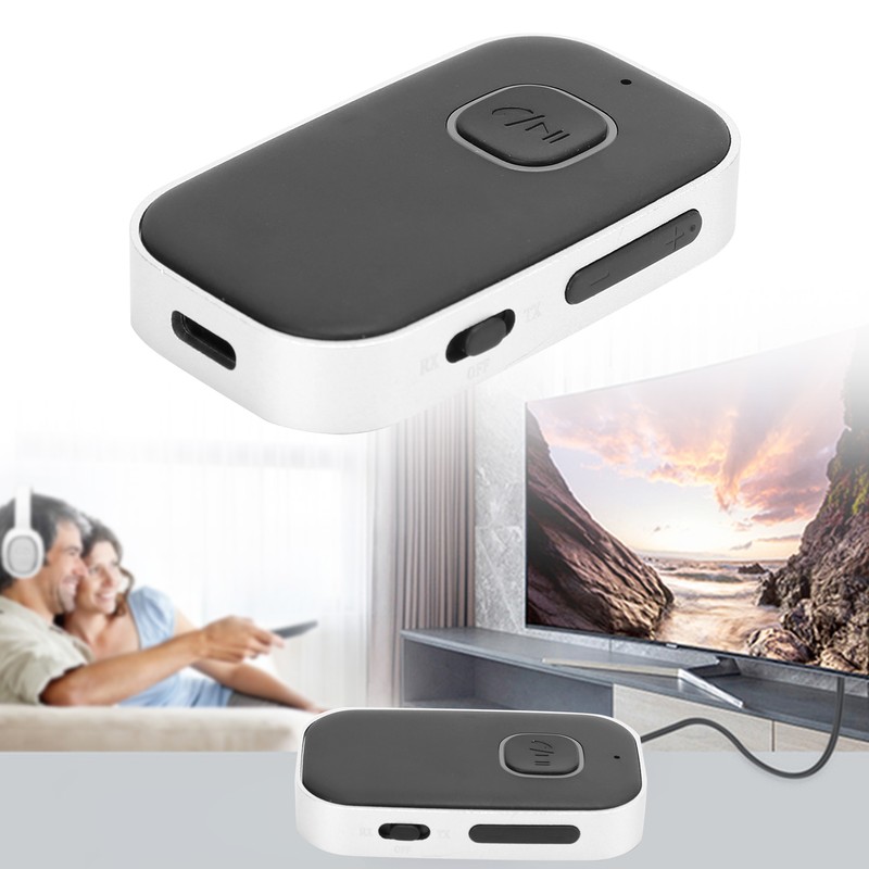 Bluetooth Adapter 3.5mm V5.0 EDR 2 in 1 Wireless Receiver