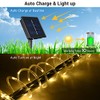 Yescom 40Ft Solar 120LED Canopy String Light 8 Mode Party