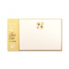 G.C.PRESS Sticky Note Cards, Four Leaf Clover, 3.1 x 4.1