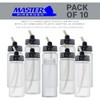 Master Airbrush (Pack of 10 TB-008 Empty 2.7-Ounce (80cc) Plastic