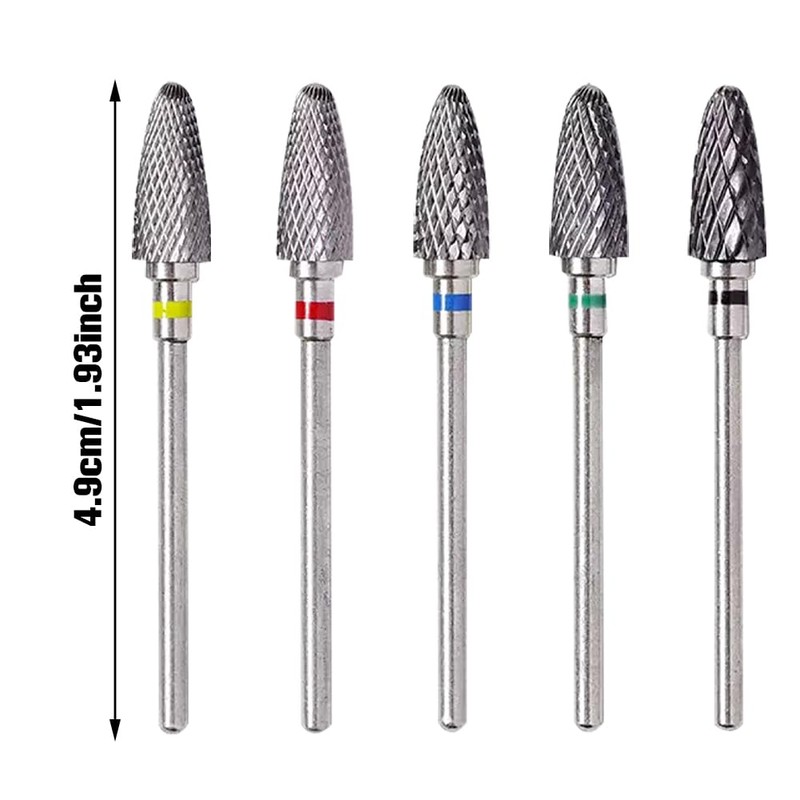 Alicer Bits for Electric Nail Cutters, Pack of 5 Tungsten