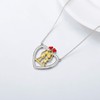 ROMANTICWORK Valentine's Day Gifts 925 Sterling Silver Love Heart Pendant