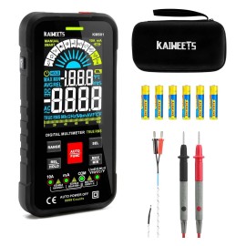 Unbranded KM601 Digital Multimeter Voltmeter Smart Electrical Tester Measures Voltage