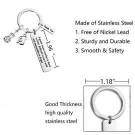 Violin Teacher Gifts Music Teacher Keychain Thank You Gift for Violin Teacher Appreciation Gift Music Teacher Retirement Gift (silver)