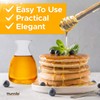 Hunnibi Handmade Honey Jar with Dipper, Glass Made Honey Dipper