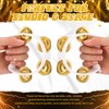 Lukmaa 20 Pcs Tambourine Musical Instrument Handheld Percussion with 4