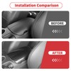 Linskip Carbon Fiber Armrest Pad Cover Compatible with 2024 2025