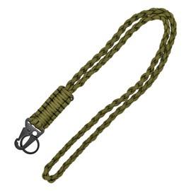 PAITOK Heavy Duty Paracord Lanyard for for Men Women,Keychain Lanyard Braided Colorful Neck Lanyard for Keys ID Card Badge Holder Phone Camera Outdoor Activities