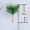 DJDBaihuo 32Packs Artificial Pine Needles Branches,Artificial Pine Tree Branches,Green Plants