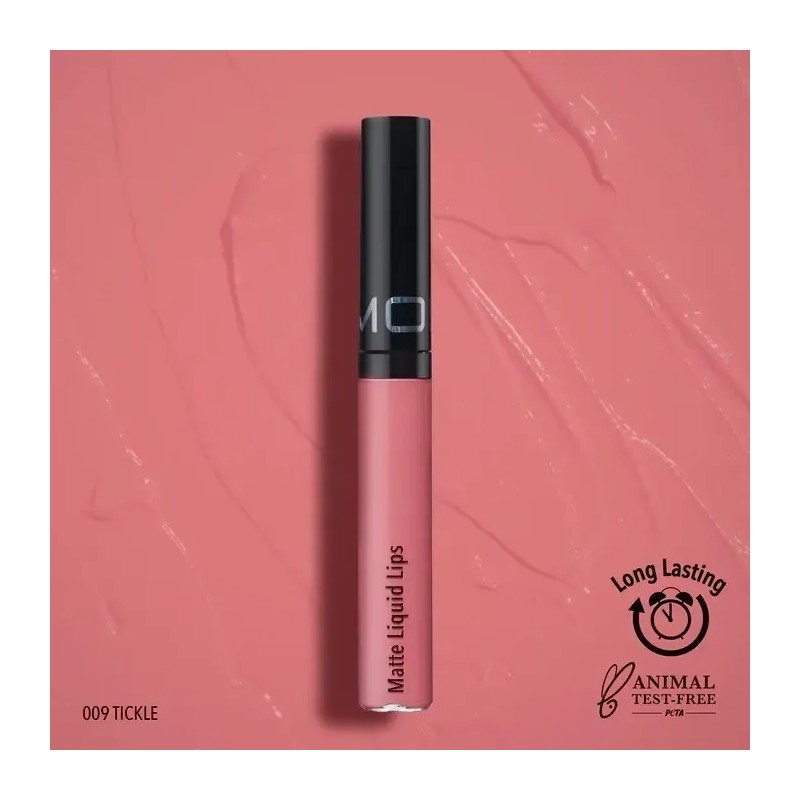 Moira Labial Liquido Matte Liquid Lips Tono Color 09 Tickle