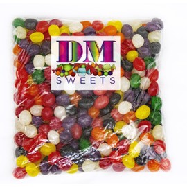 Assorted Jelly Beans - 2 lbs of Sweet Delicious Soft Chewy Lemon Lime Orange Cherry Strawberry Grape Pineapple Licorice