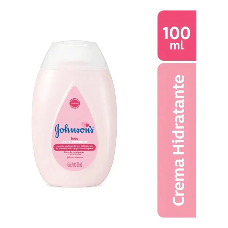 Crema Corporal para bebé Johnson's Original 100 ml