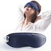 Sleep Eye Mask, Rechargeable Cordless Eye Massager with Heat and