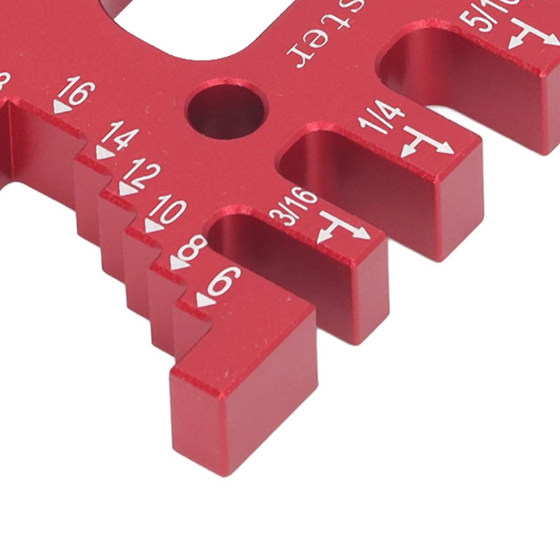 Dovetail Jig Tenon Caliper High Accuracy Laser Scales Carpentry Router