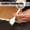 Leather Pricking Iron 5mm 7 Teeth High Speed Steel Round