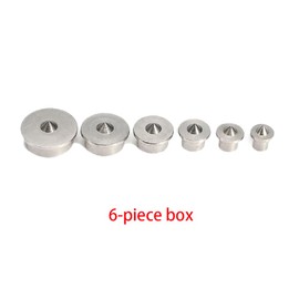 10 Pieces Wood Dowels and Dowel Pins Center Alignment Tool Set 6-12mm Center Points Dowel Positioner for Wood Groove Plugs Furniture Wood Frame Fixing (6 Pieces)