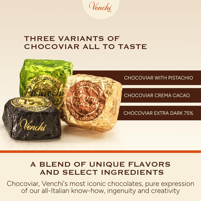 Venchi - Murrine Collection - Mini Book With Assorted Chocoviar