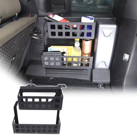 JONKOKO Car Trunk Storage Basket Organizer Side Cargo Rack Modular Compatible with Land Rover Defender 110 2020-2024 Car Rear Door Foldable Table Tailgate Table (Storage Basket Organizer-A)