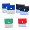 siduytin 6 Pieces Portable Pocket Ashtray Pouch Fireproof Reusable Purse