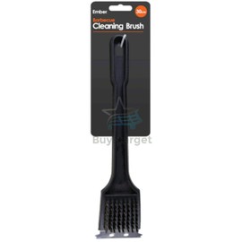 BBQ Wire Cleaning Brush with Stainless Steel Scrapper | Top Utensil for Grill, Oven & Kitchen | Heavy Duty Scrubbing Tool | Must Have Home & Garden | Barbecue Essentials