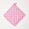 Homescapes 100% Pure Cotton Apron Washable Kitchen Apron with Pouch