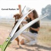 HASHIMOTO Curved Scissors for Dog Grooming, Dog Grooming Scissors Curved,