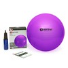 Body Sport Slow Release 45cm Exercise Ball with Pump, Gym